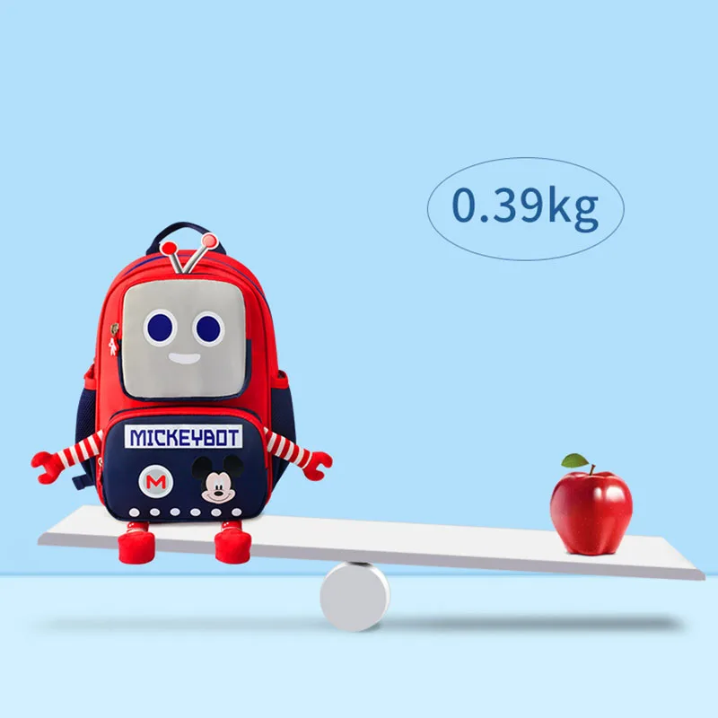 Мультяшный рюкзак для детей Дисней робот Детский девочек и мальчиков школьная