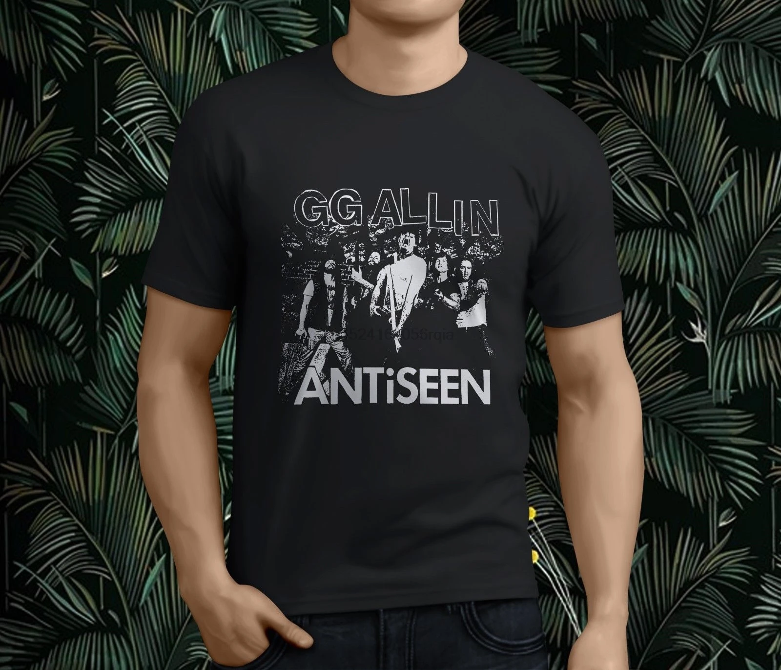 Новые популярные GG ALLIN ANTISEEN мужские черные футболки S 3XL|Мужские футболки| |