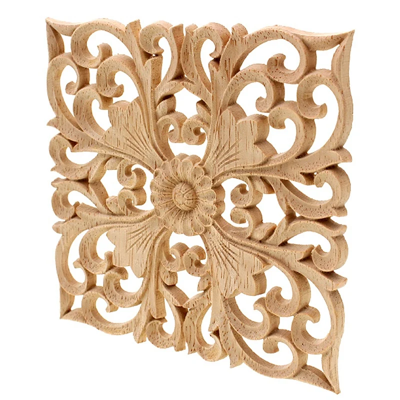 Наклейки из дерева питания Европейский Стиль аппликация натурального