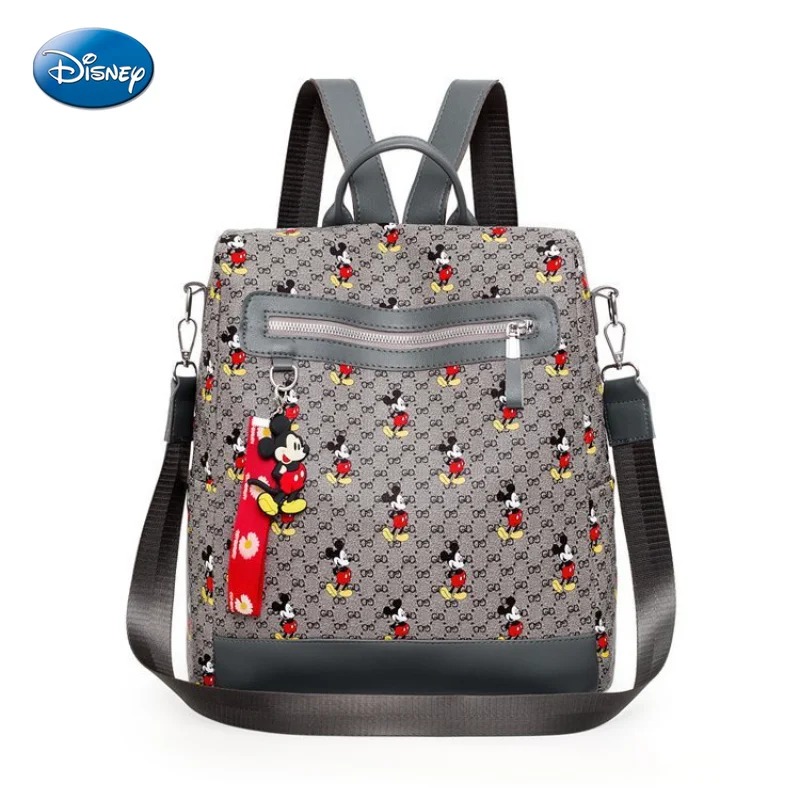 

Disney Bag Mickey Cartoon Woman Backpack High Quality Large Capacity Backpack Shoulder Bag Kawaii School Bag Luxury Female Bag