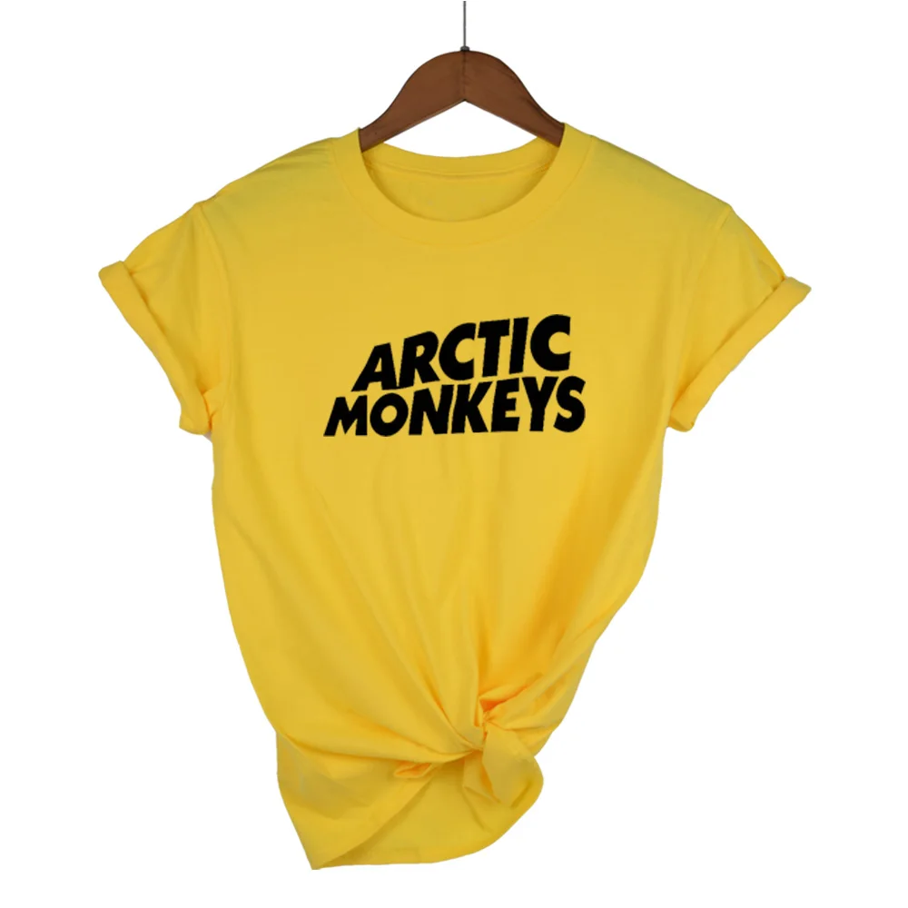 Arctic Monkeys Sound Wave Футболка Топ рок группа концертный альбом Высокая футболка