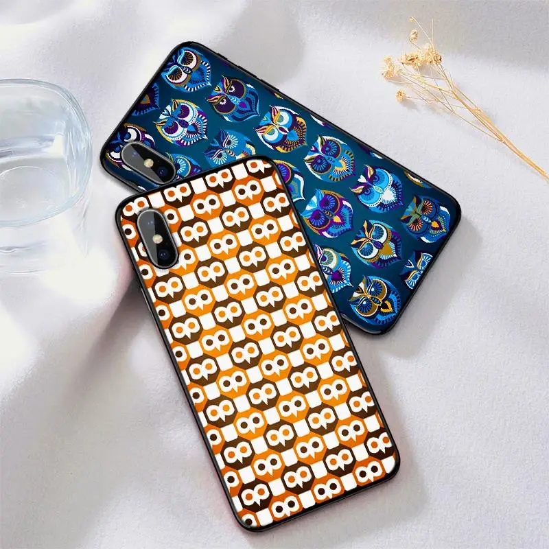 Чехол для телефона Xiaomi mi 8 A2 LITE 9 SE 9T A3 PRO с животным рисунком Совы 6X X 2S 3 F1 CC9E