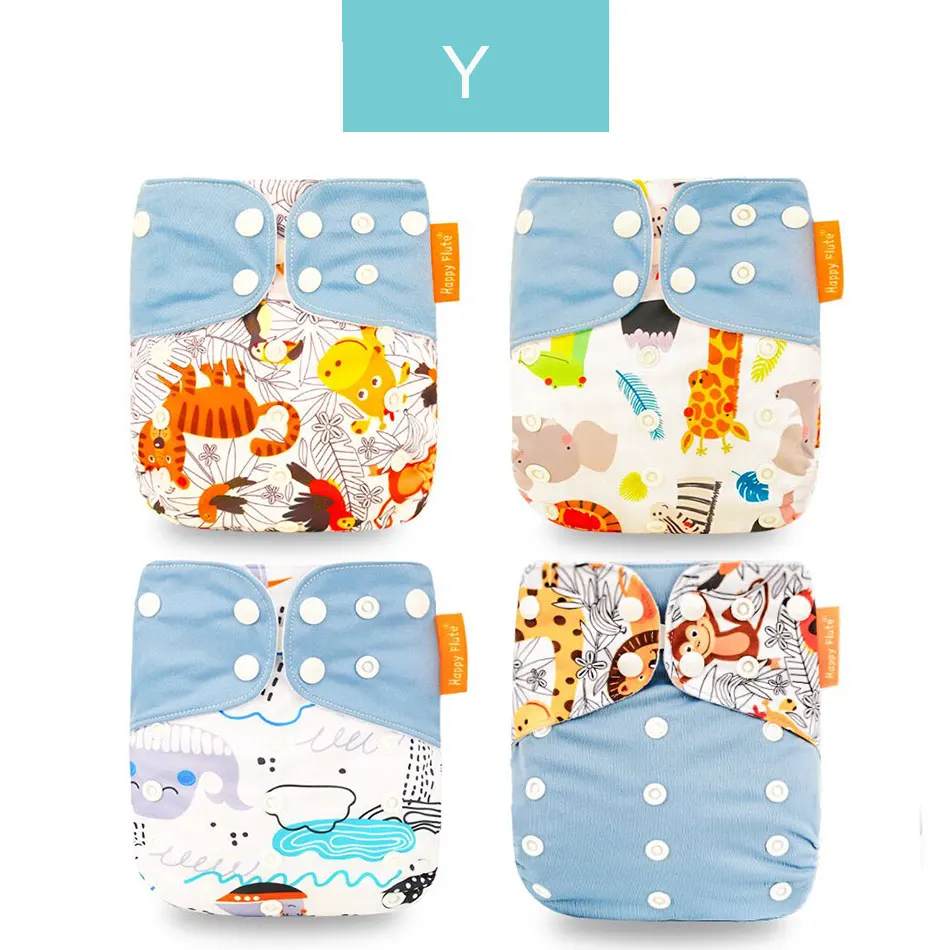Happyflute/Новинка Лидер продаж карманные подгузники моющиеся и многоразовые детские