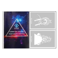 ophir 20 patternsset reusable temporary tattoo template airbrush stencil for body painting art ste118
