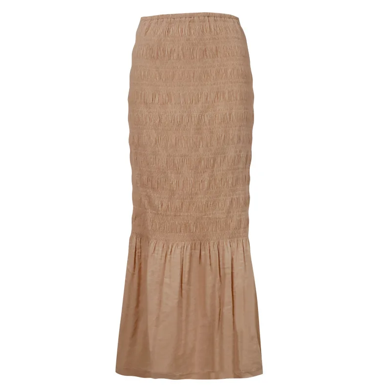 LANMREM новинка 2020 Весенняя водолазка однобортный Топ с длинным рукавом и тонкая