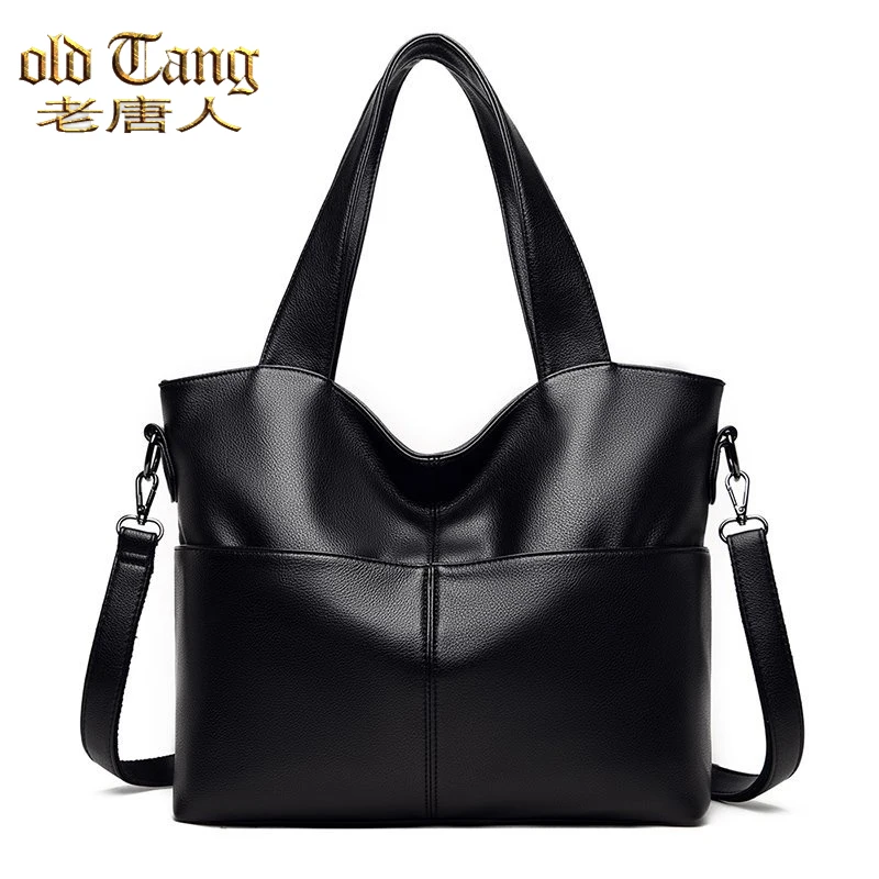 Модные роскошные сумки OLD TANG сумка мессенджер на плечо из мягкой кожи для женщин