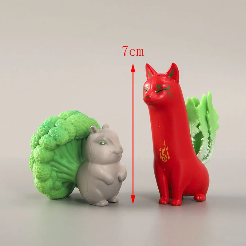 8 шт./компл. кукла зелень украшение для комнаты настольное симпатичная белка с