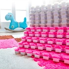 Складные коврики сделай сам для гостиной, мягкие детские коврики, волшебные Лоскутные пазлы, детские коврики для лазания, 5812 шт., 30*30 см