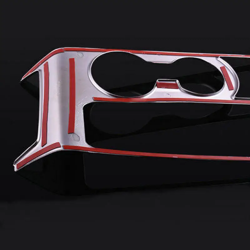 Автомобильный Стайлинг перед сидением ABS держатель для стакана воды отделка