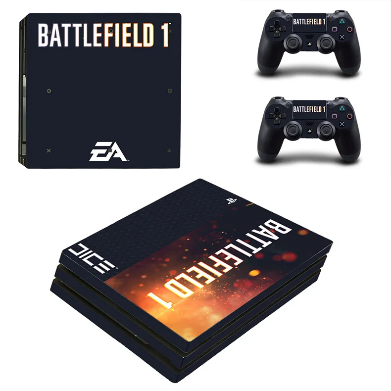 PS4 Pro Battlefield 1 наклейка PS 4 Play station виниловая s Pegatinas для playstation консоль и контроллер| |
