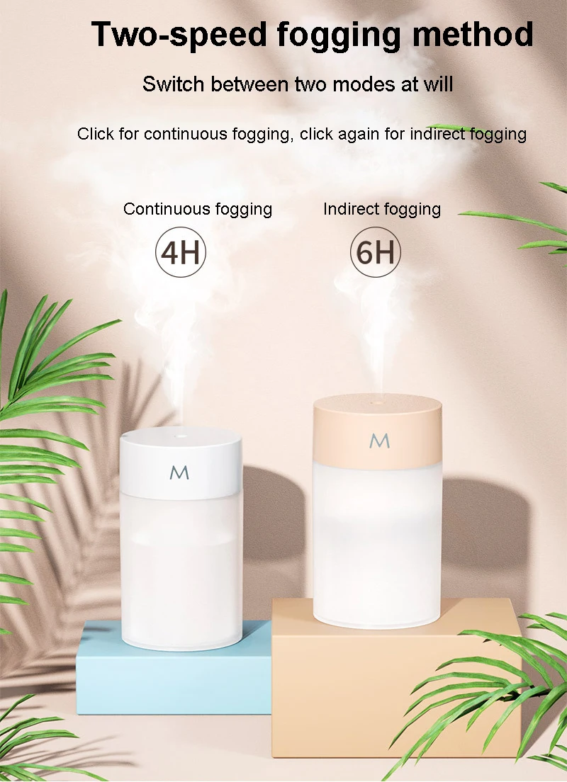 Настольные увлажнители воздуха ароматические лампы портативный светодиодный