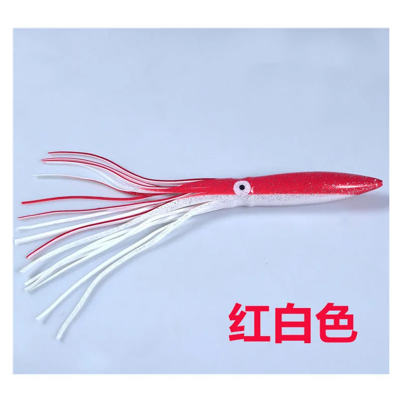 Мягкая рыболовная приманка в виде большого осьминога 1 шт. 300 мм/11 8 дюйма юбки