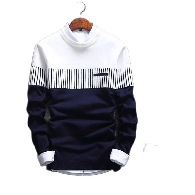 

Новинка 2022, мужской осенне-зимний пуловер, шерстяной приталенный женский брендовый свитер, Повседневная брендовая мужская одежда