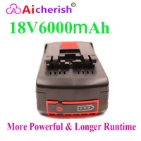 18v battery met lader 6ah 8ah 10ah lithium voor bosch oplaadbare power tool batteries bat609 bat610 bat618 bat619g