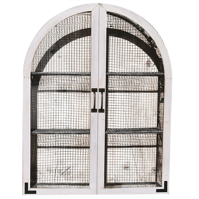 

European-style Iron Retro Flower Stand Flower Display Rack Partition Stand Flower Shop Wall Display Stand Wall Porch Decoration