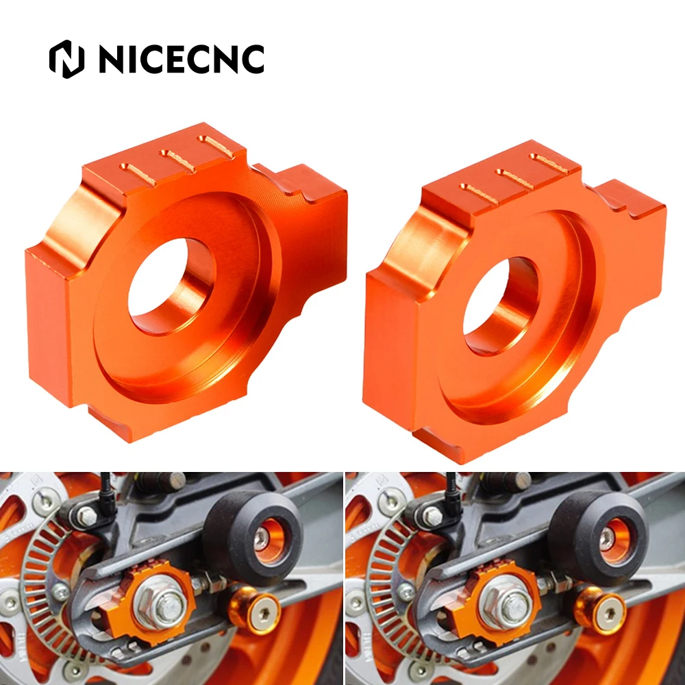 

Motorcycle Chain Adjuster Rear Regulator Sliders Blocks For KTM Duke RC 125 200 390 RC125 RC200 RC390 2014-2019 2016 2017 2018