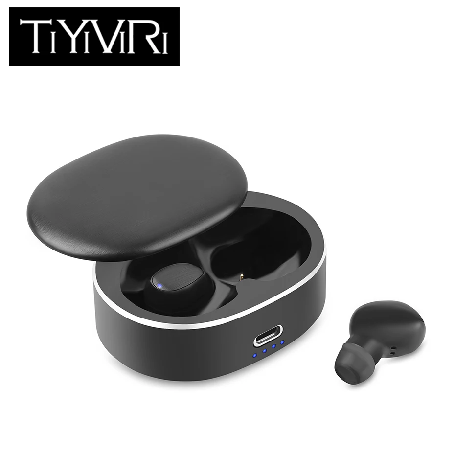 Мини Двойные V5.0 беспроводные наушники Bluetooth 3D стерео звук двойной микрофон с