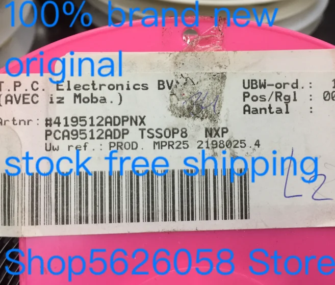 PCA9512ADP MSOP 100% новый оригинальный Бесплатная доставка 20 шт./лот в наличии|Умные