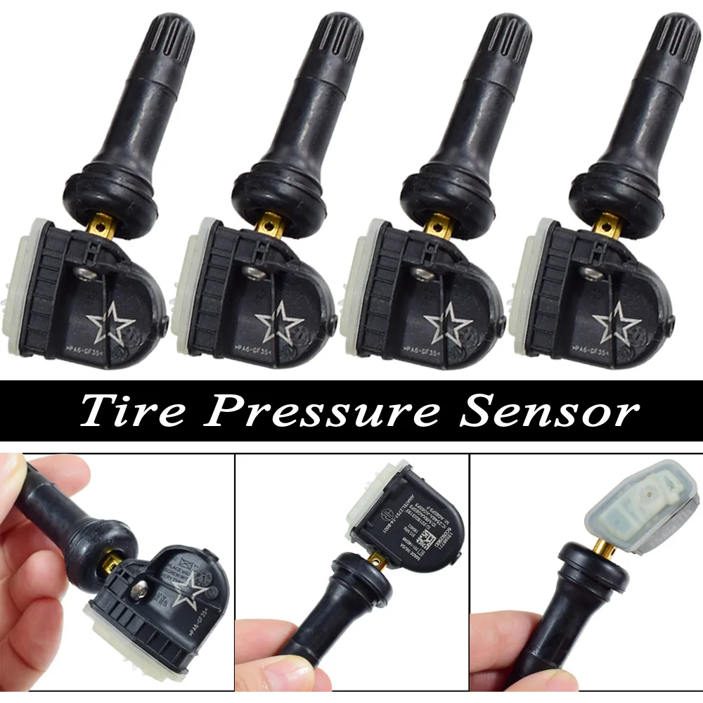 4 шт. датчик давления в автомобильных шинах TPMS датчик контроля давления в шинах 13598771 13598772 315 МГц для Pontiac Saturn Cadillac