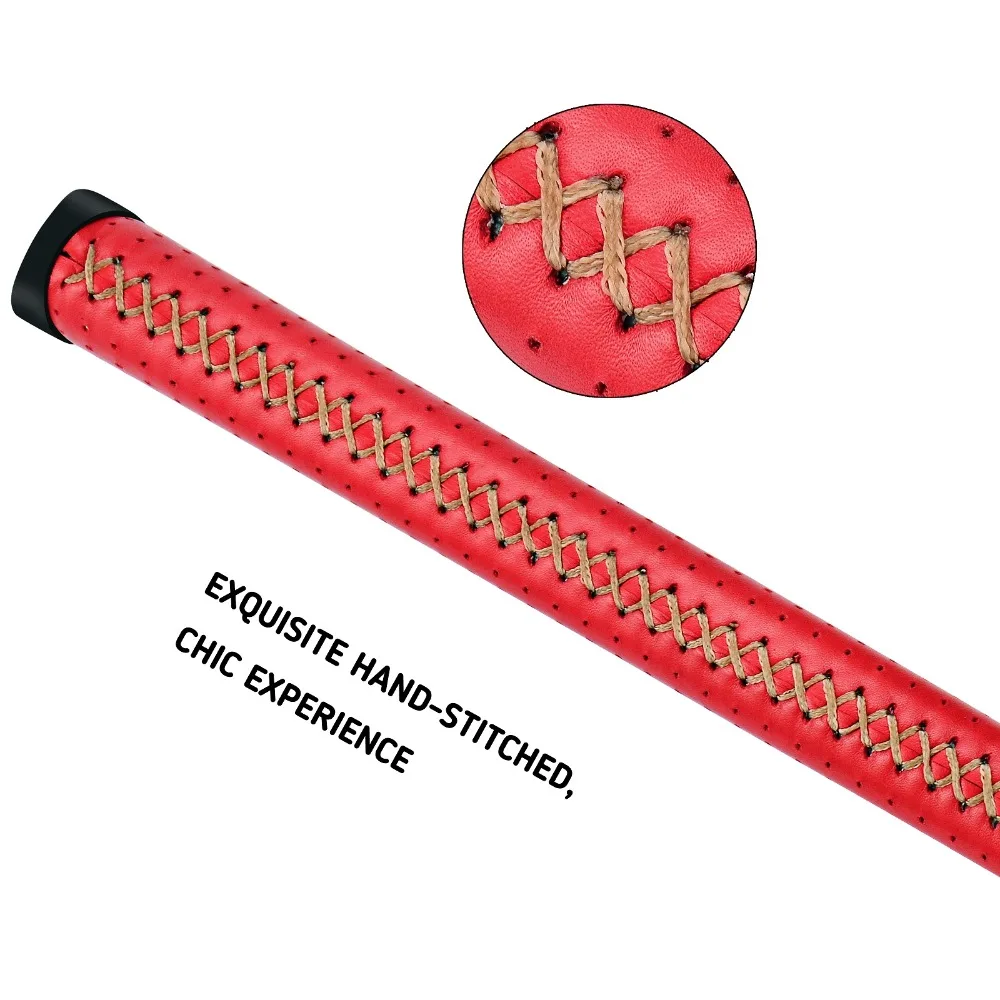 Чистый ручной работы клюшка для гольфа захват из овечьей кожи клубный с мягким