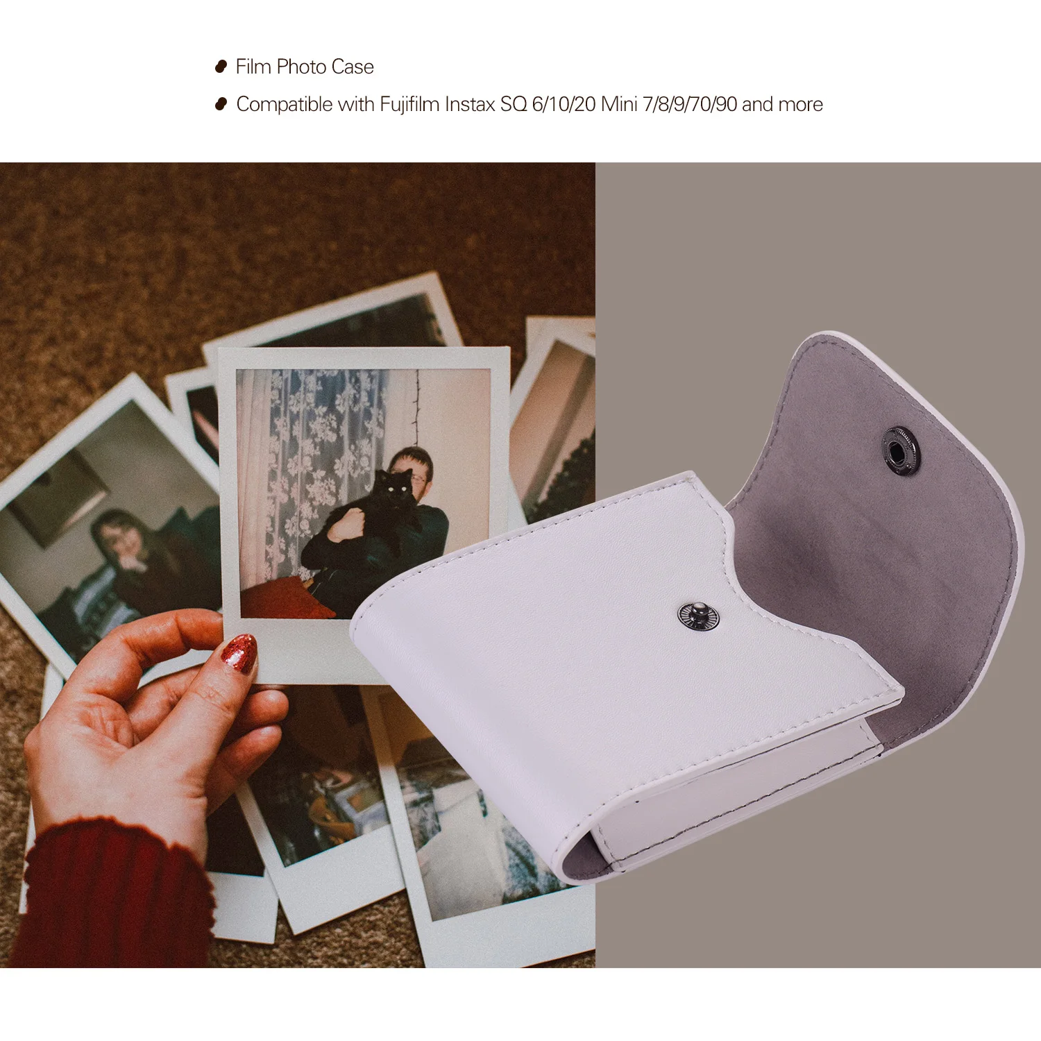 Чехол для фотографии сумка рюкзак удобный Fujifilm Instax SQ 6/10/20 SQ20 Mini 7/8/9/70/90 и другие