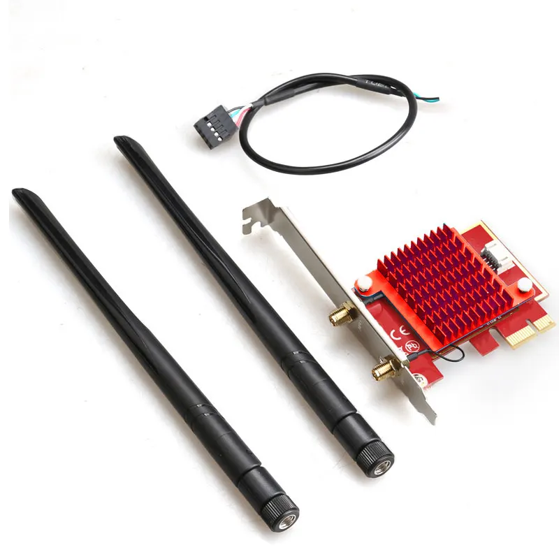 Wi-Fi 6 3000 Мбит/с PCI-E карта Intel AX200 Двухдиапазонная 2 4G/быстрая беспроводная сетевая с
