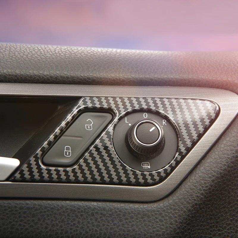 Автомобильные наклейки golf 7 из углеродного волокна аксессуары для украшения