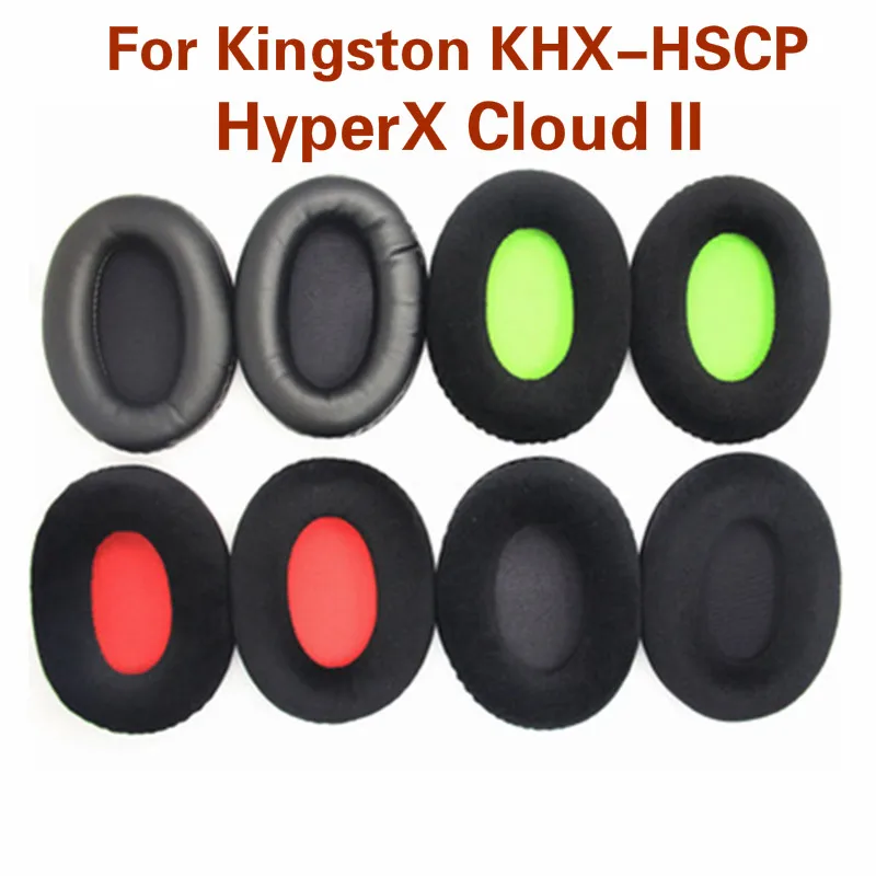 

Сменные амбушюры для наушников Kingston KHX-HSCP HyperX Cloud II 2 HSCD, поролоновые амбушюры, амбушюры, аксессуары для гарнитуры