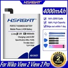 Аккумулятор HSABAT TLP1707 TLP17G26 4000 мАч для Wiko View 2 View 2 Pro W-C800 W-C860