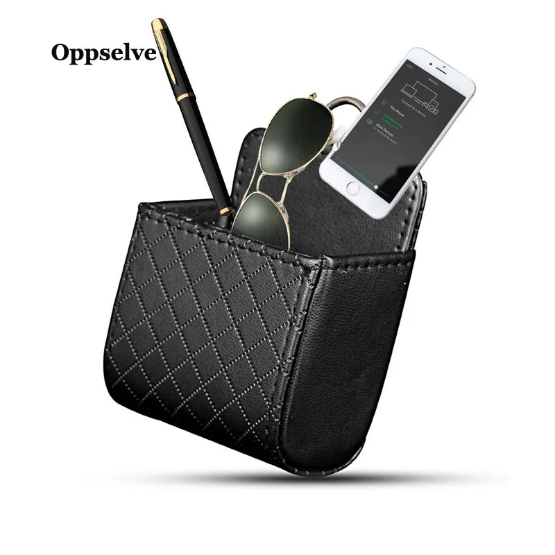 Сумка для хранения телефона держатель в автомобиле крепление на вентиляционное