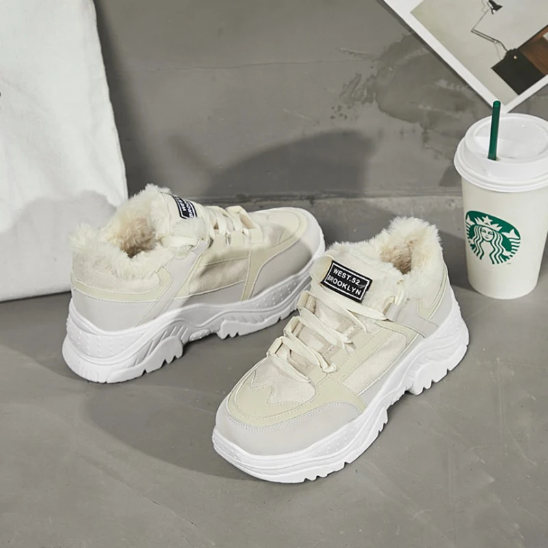 Женская Повседневная обувь коллекция 2019 года Модные женские кроссовки из флока