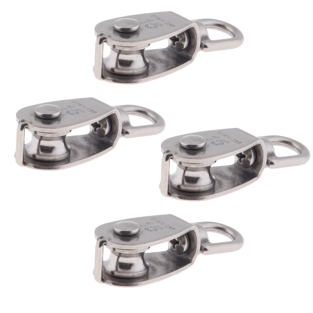 Одноповоротный блок с поворотным ушком M15 из нержавеющей стали 304 4 шт. |