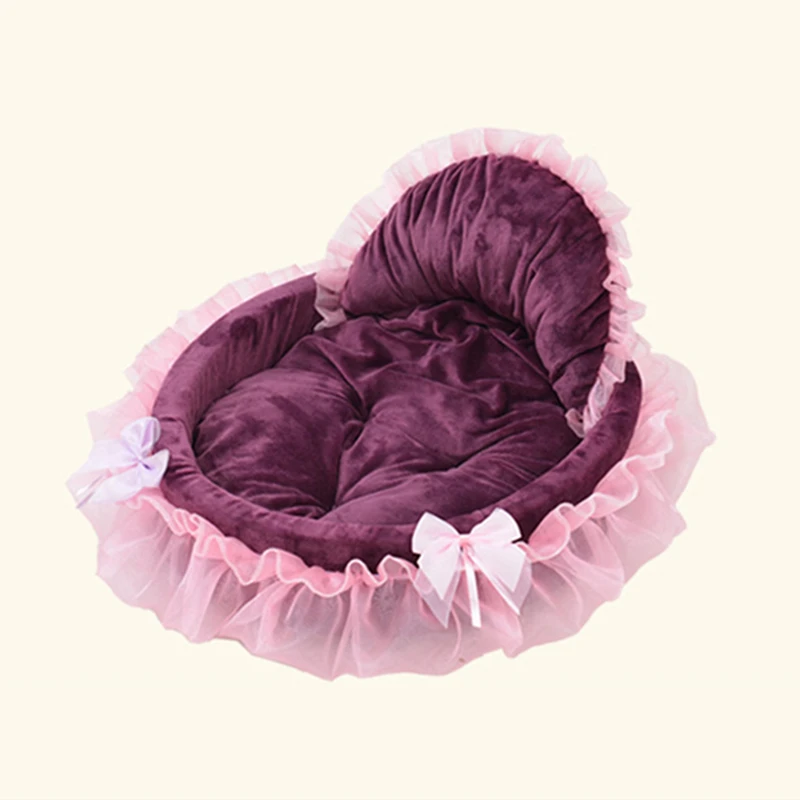 

New luxury pet dog bed house kennel nest sofa mat cat bed for small medium dogs pet bed sofa Product dog sofa
