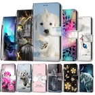 Чехол-книжка для Huawei Honor 9 Lite, кожаный, с отделением-бумажником