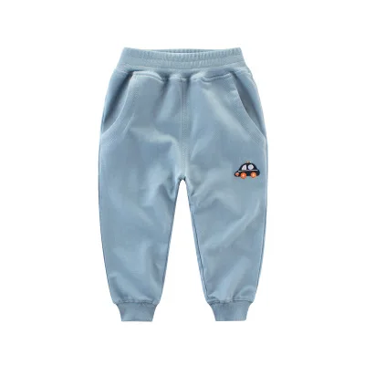 5066 light blue 27kids Дети Мультфильм Мальчики брюки Весна Осень Животных Динозавров Печати Дети Брюки Повседневная Пиджаки Мальчики Брюки Детская Одежда - Цвет: 5066 light blue