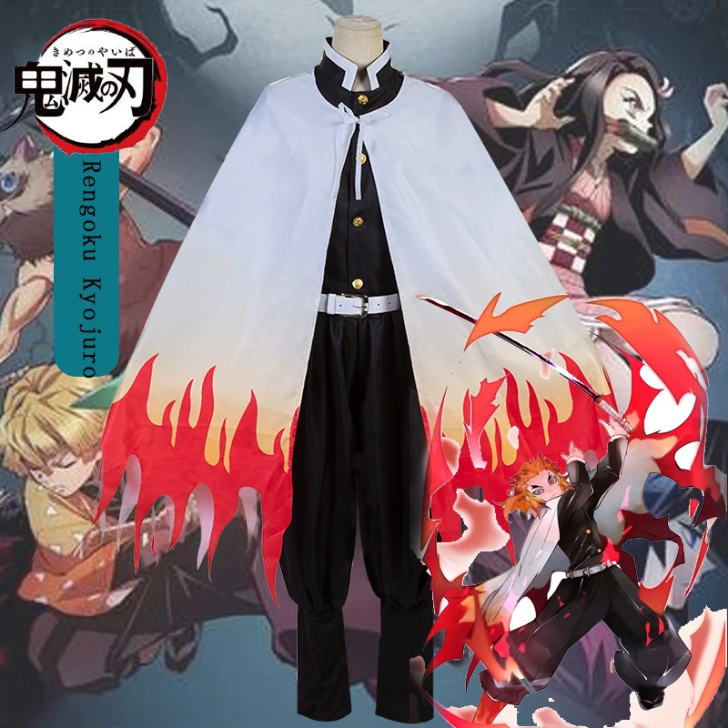 

Костюм для рассеивания демонов, униформа в стиле «чистису-абрикос», плащ-Униформа Shouro Ghost Killing Team