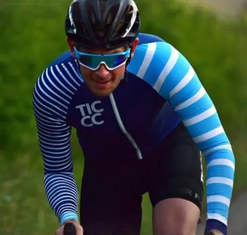 

Men's Long Sleeve Cycling Jersey Riding Road Cycling Clothing Ropa Ciclismo 2021 New Breathable Quick Drying Tights Sportwear