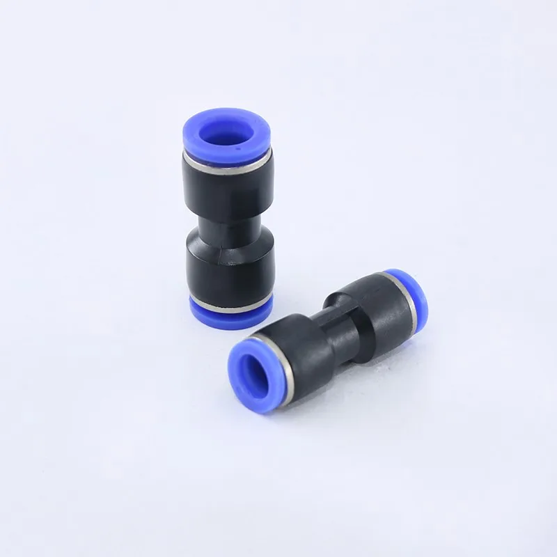 PU серия пневматические фитинги я тип 2 сторонняя прямая разъем для труб диаметром