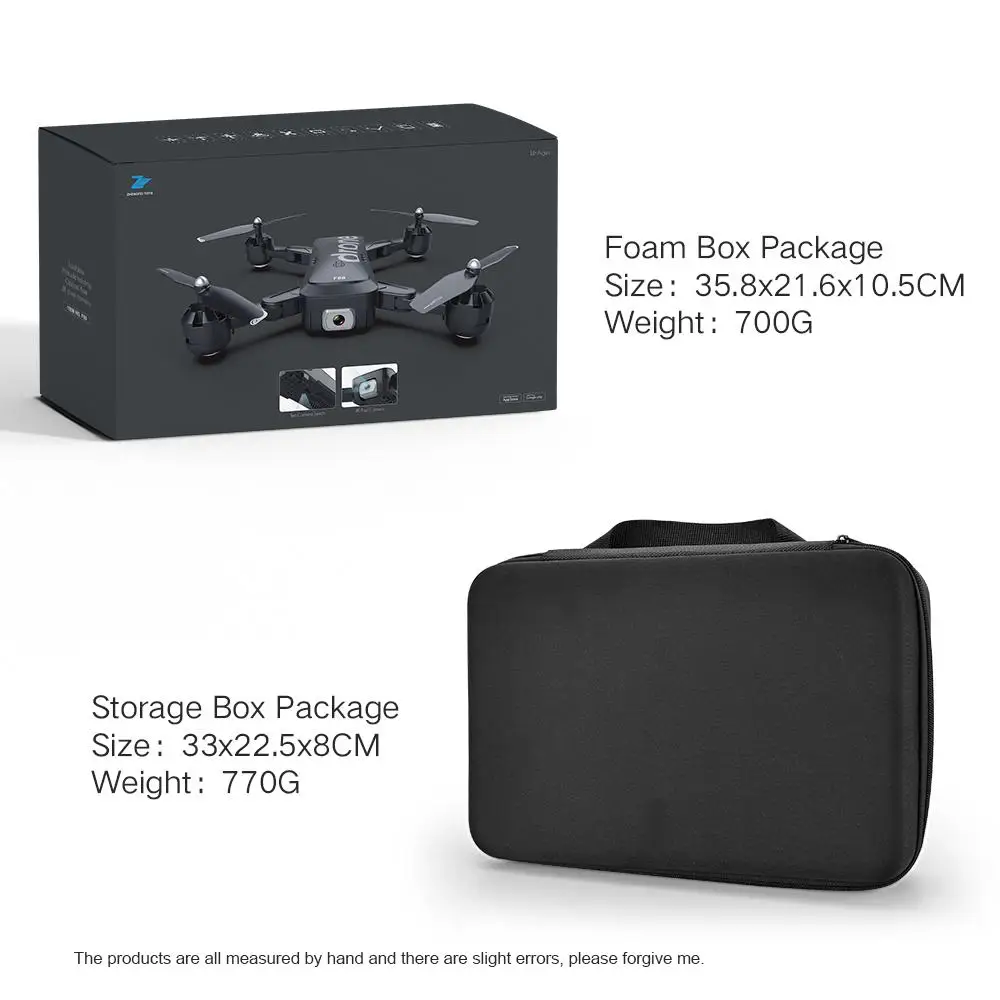 

F88 Folding Drone RC Quadcopter Foldable Portable WiFi Drones With 4K HD Camera Altitude Hold Mode follow Drone Air Selfie Drone