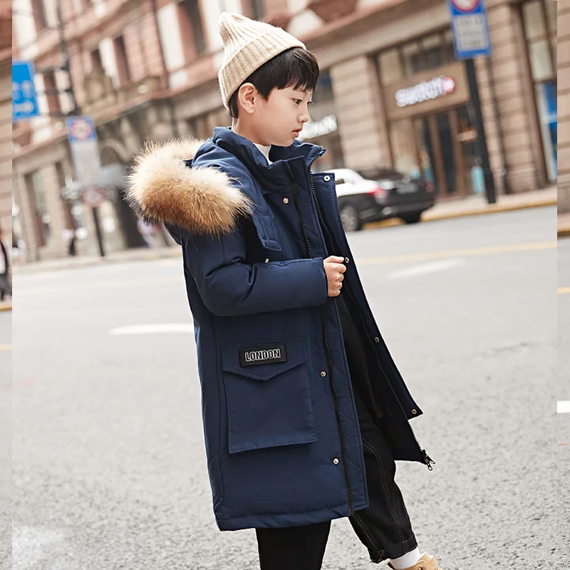 Пальто для русской зимы пуховик зимнее утепленное ветрозащитное теплое Детское