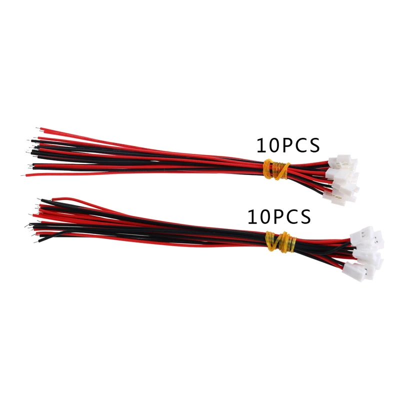 

10Pairs DIY JST DS LOSI 2.0MM 2 Pin Connector Plug Male Female With Wire 150MM R9JD