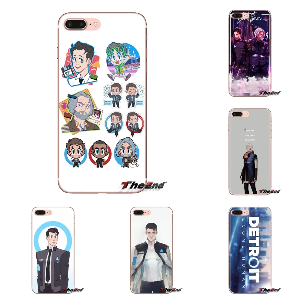 Мягкий прозрачный чехол Detroit Be Human для huawei G7 G8 P7 P8 P9 P10 P20 P30 Lite Mini Pro P Smart Plus 2017 2018 2019 |