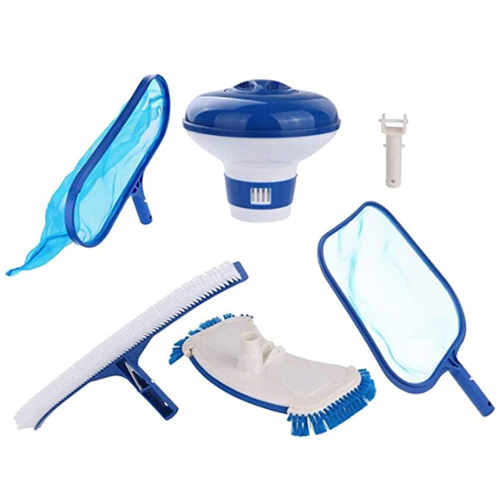 6 шт бассейн набор чистящих средств рамка чистая скиммер очиститель мини