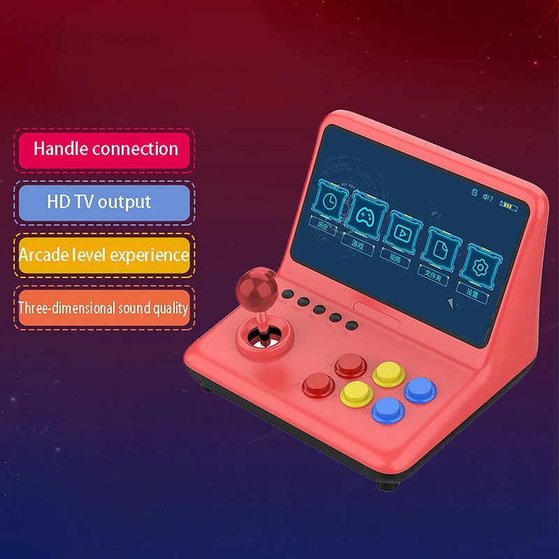 A12 9-дюймовая ностальгическая игровая консоль видео аркадная архитектура A7