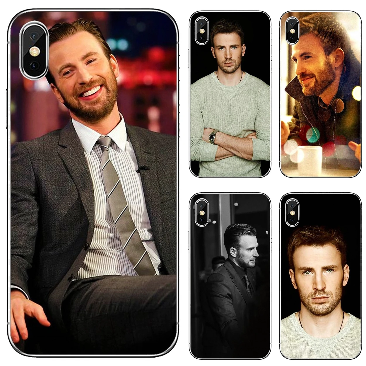 

Housing For iPod Touch iPhone 10 11 12 Pro 4S 5S SE 5C 6 6S 7 8 X XR XS Plus Max 2020 Sexy-USA-Man-Chris-Evans-Captain-America