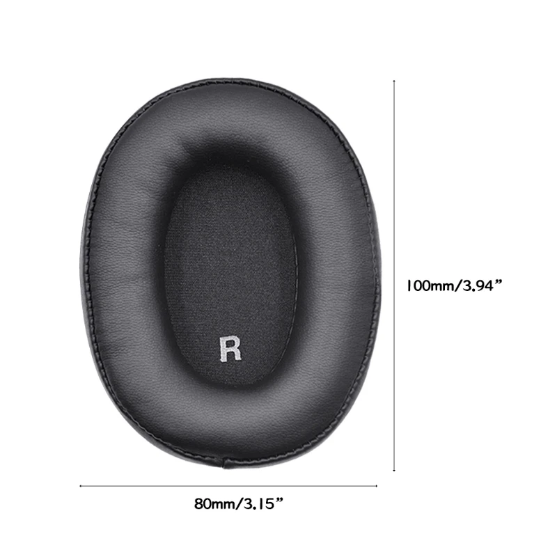 

1 Pair Ear Pads Cushion Cover for ATH SR9 Headset Protective Replacement T21A