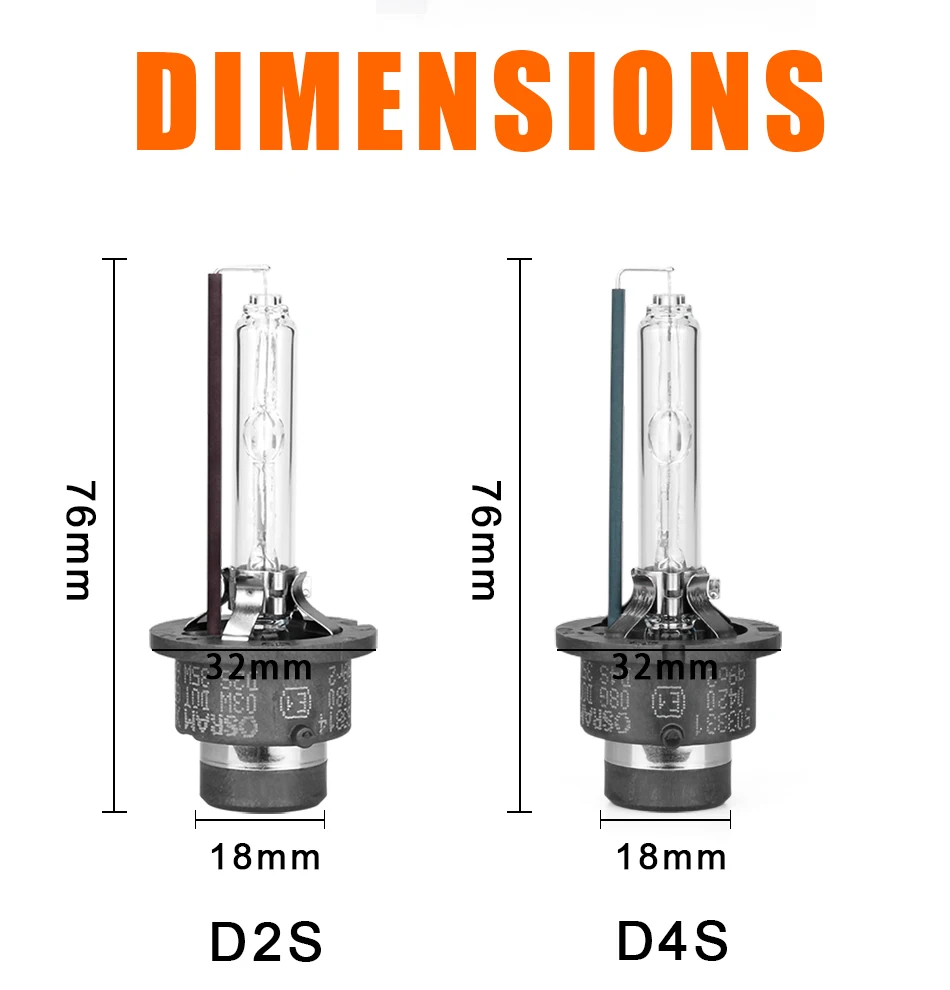 Лампа Ксеноновая OSRAM 4200 к классический XENARC D1S D2S D3S D4S Ксеноновые 35 Вт оригинальная замена лампы ОЕМ 66140CLC 35 Вт PK32D-2 10X1 2F 66240CLC 1 шт