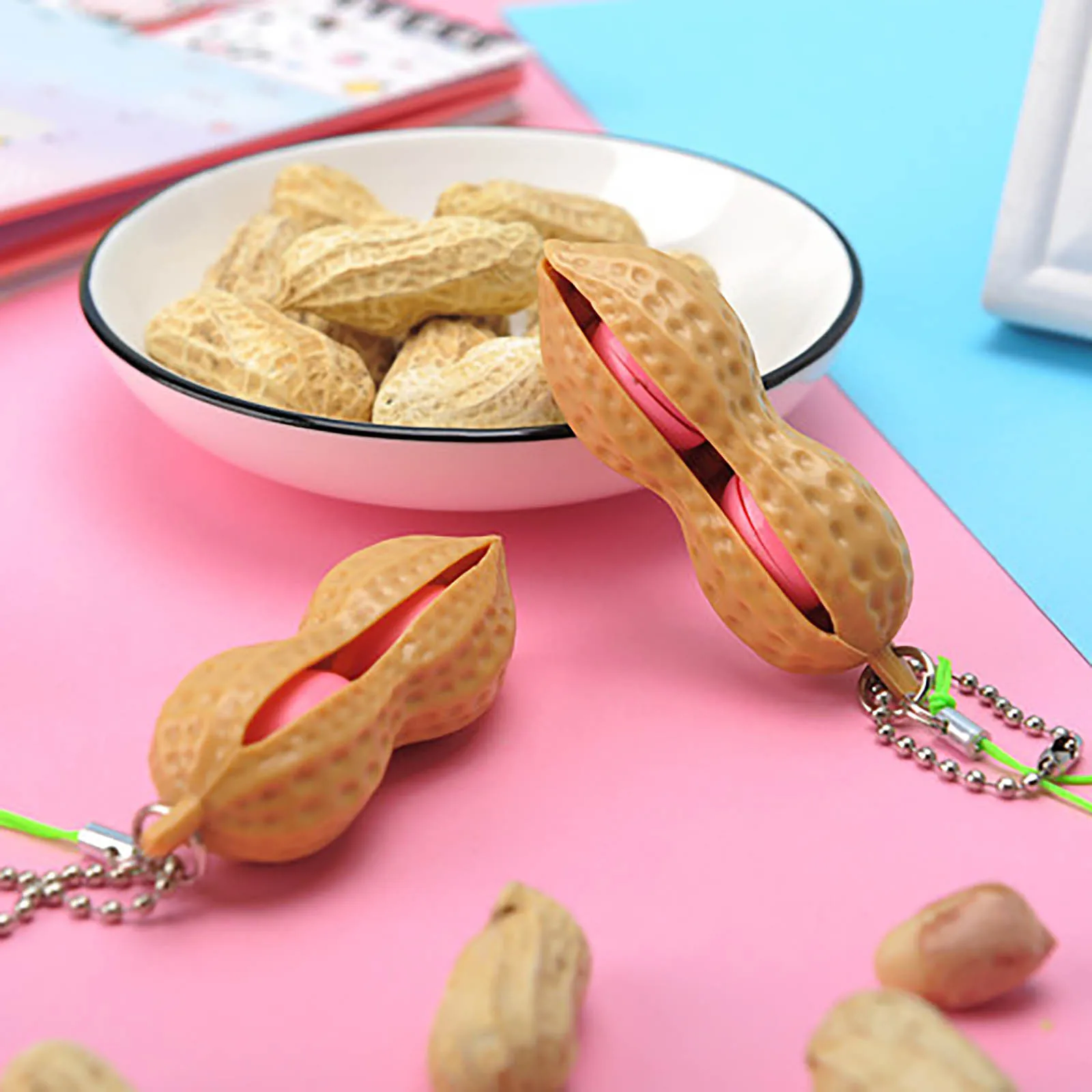 

Fidget Toys 10PCS Fidget Toy Stress Relief Fidget Toys Keychain Improve Focus Officer Toy Reliever Adult Work Antistress