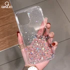 Чехол для iPhone 11, 12 Pro Max, X, XR, XS Max, SE 2020, 7, 8, 6, 6S Plus, мягкий силиконовый чехол со звездами и блестками