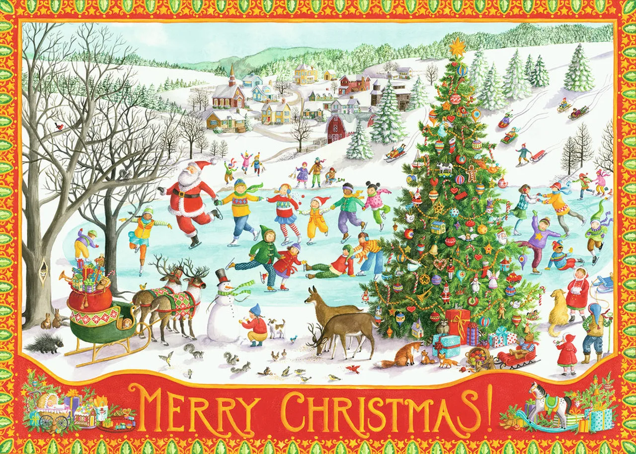 

Алмазная живопись JMINE Div 5D "Зимняя Страна Чудес", "Рождественская елка", наборы для вышивки крестом, искусство, мультфильм, 3D-рисунок по алмаза...